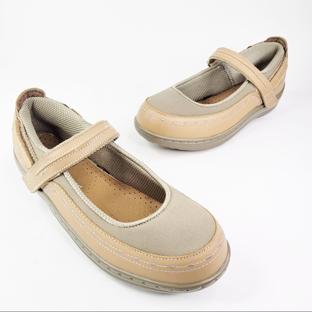 SALE!!! OrthoFeet Maryjane Comfort Shoes Women’s Leather Mesh 8.5 Flats